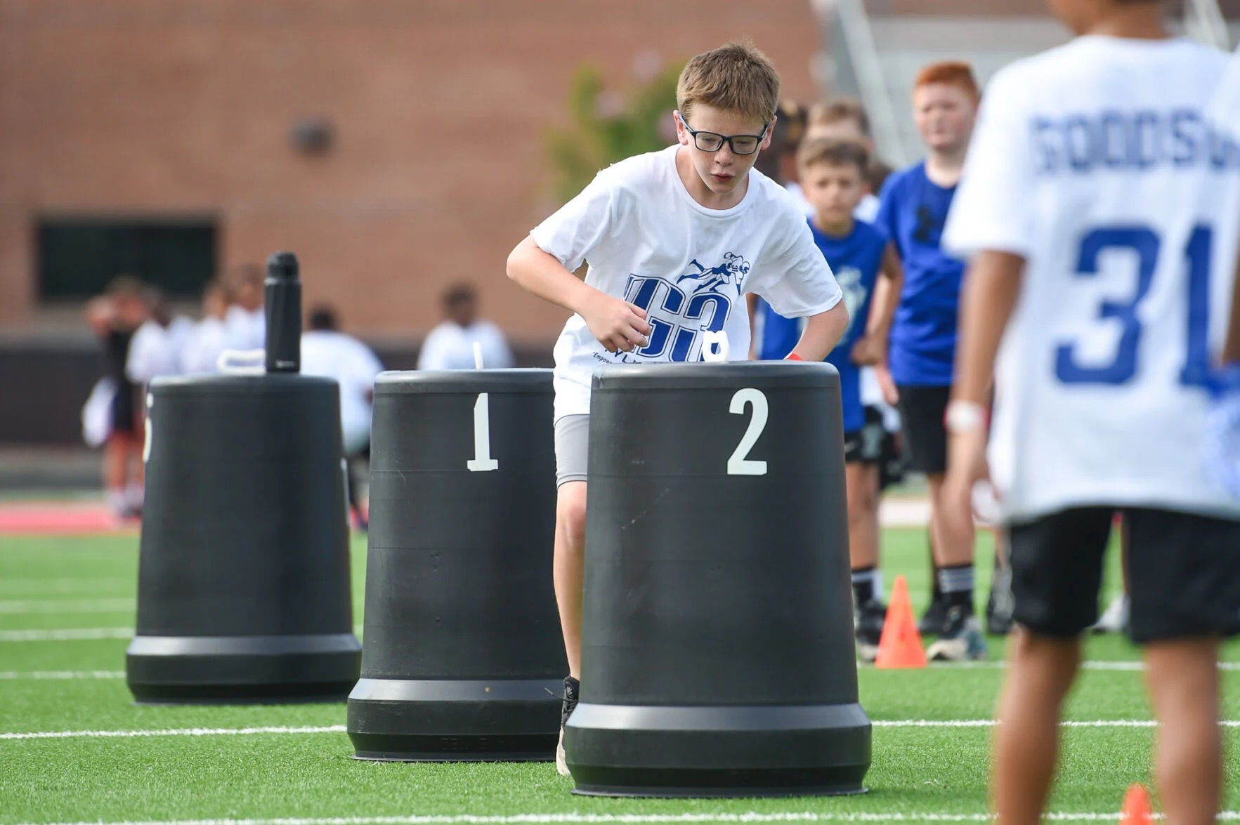 Tackling drill